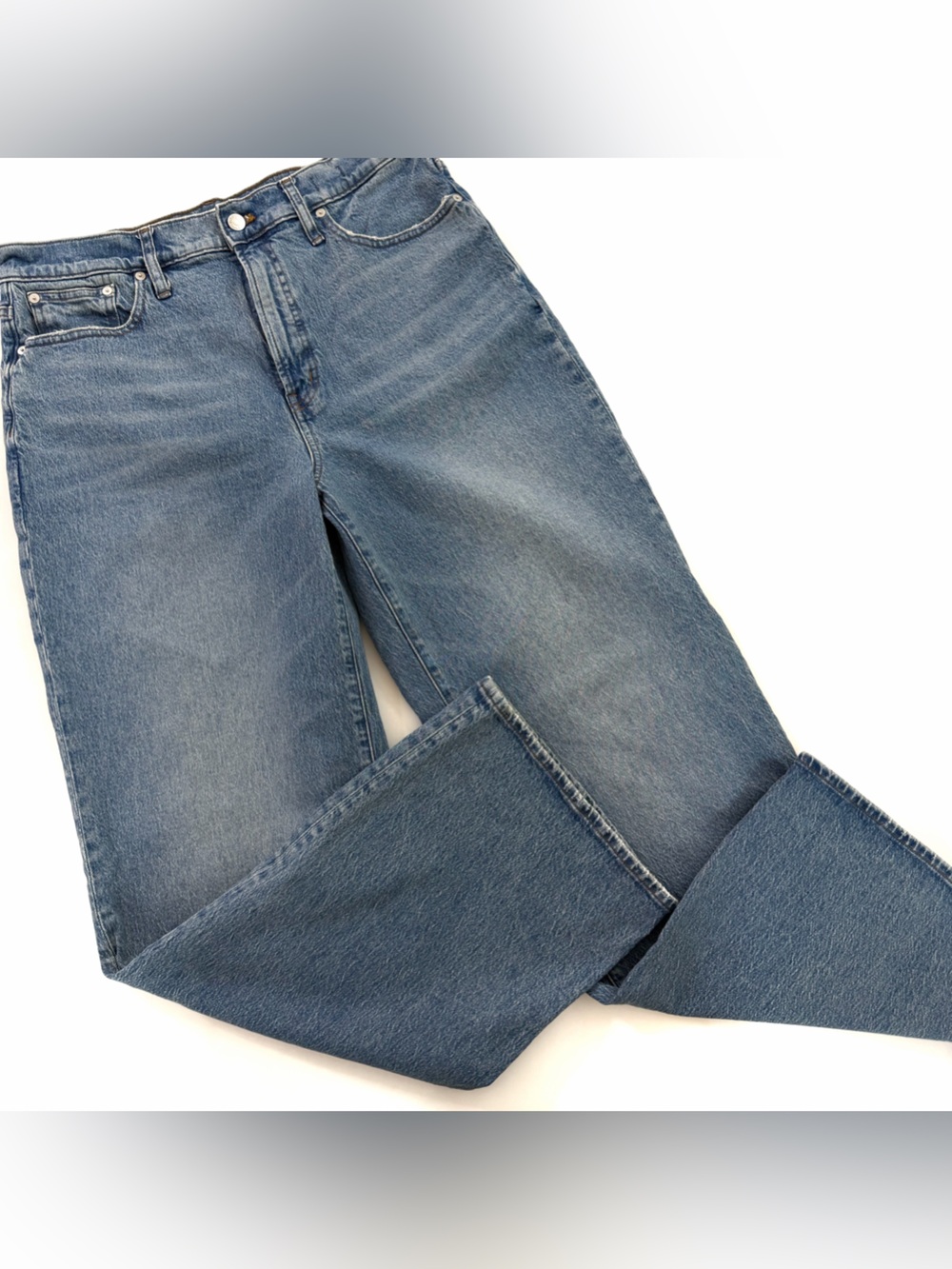 Madewell Jeans Womens 31 Tall The Perfect Vintage Wide Leg